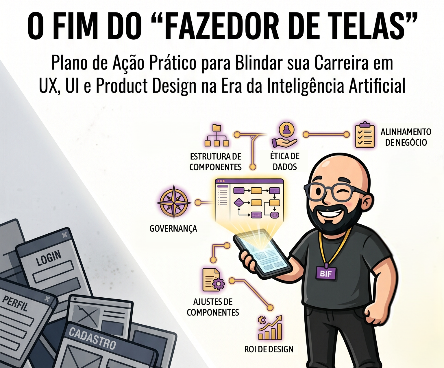 Manual de Sobrevivência à IA: O Fim do “Fazedor de Telas”